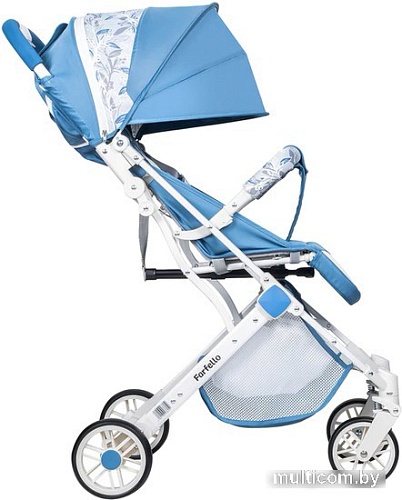 Коляска прогулочная «книга» Farfello Comfy Go CG-102 (голубой/яркий белый)