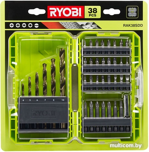 Набор бит Ryobi RAK38SDD (38 предметов)