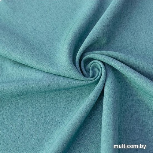 Комплект штор Pasionaria Ибица 400x240 с подхватами (голубой)