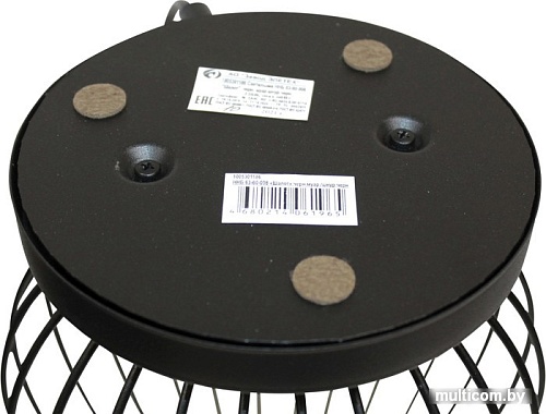 Настольная лампа Элетех Шалот ННБ 63-60-008 (черный муар/шнур черный)