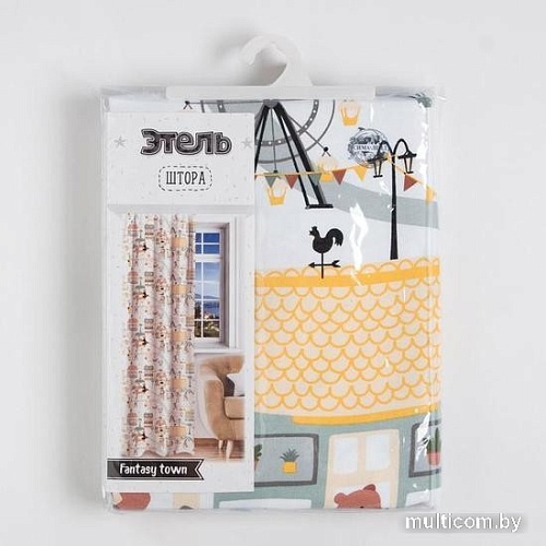 Штора Этель Fantasy Town 6627547 (1.45x260)