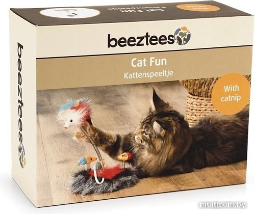 Игрушка для кошек Beeztees Семейство мышей 15х25 см