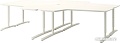 Офисный стол Ikea Бекант (белый) 092.784.61