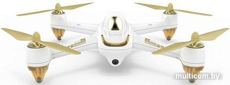 Квадрокоптер Hubsan H501S High Edition (белый/золотистый)