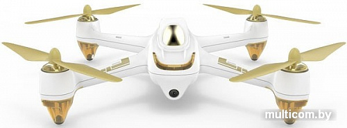 Квадрокоптер Hubsan H501S High Edition (белый/золотистый)