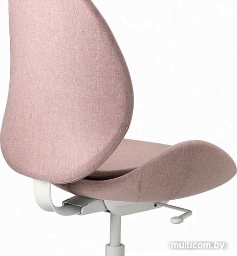 Офисный стул Ikea Хаттефьелль (гуннаред светлый коричнево-розовый) 303.644.66