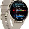 Умные часы Garmin Venu 3S (френч-грей, с силиконовым ремешком)
