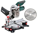 Торцовочная пила Metabo KS 216 M Lasercut Set 690874000