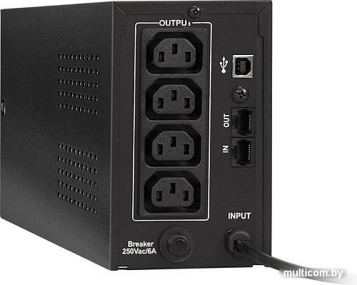 Источник бесперебойного питания ExeGate SpecialPro UNB-650.LED.AVR.C13.RJ.USB