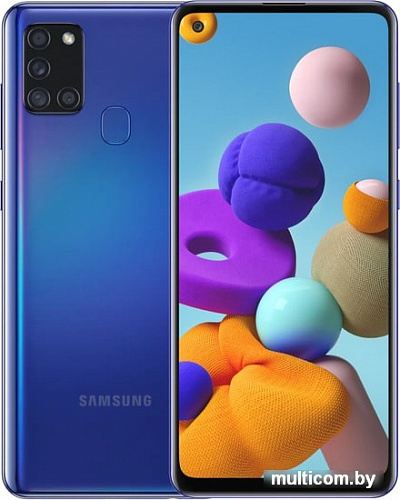 Смартфон Samsung Galaxy A21s SM-A217F/DSN 3GB/32GB (синий)