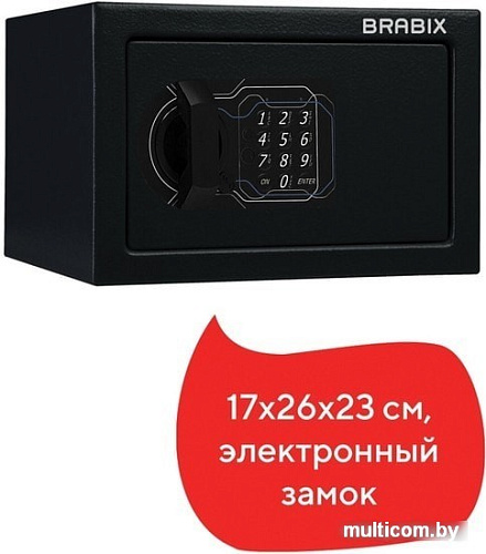 Мебельный сейф Brabix SF-170EL