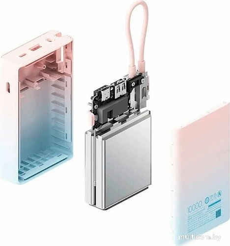 Внешний аккумулятор ZMI P17 10000mAh (розовый, китайская версия)