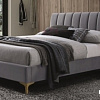 Кровать Signal Mirage Velvet 160x200 (серый)