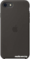 Чехол Apple Silicone Case для iPhone SE (черный)