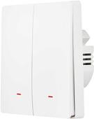 Выключатель Hommyn zigbee 2 клавиши SWZBNN02W (без нейтрали)