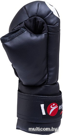 Тренировочные перчатки Rusco Sport р-р 6 (черный)