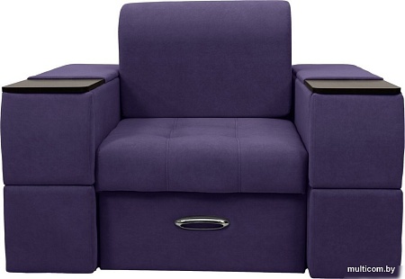 Сириус Лидер-13 ППУ 135x110 (Eva 31 велюр фиолетовый)