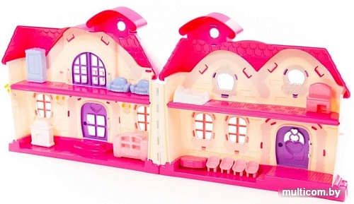 Кукольный домик Полесье Сказка с набором мебели 78261