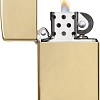 Зажигалка Zippo Slim High Polish Brass [1654B-000156]