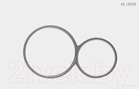 Панель смыва Lauter 219702E (белый)