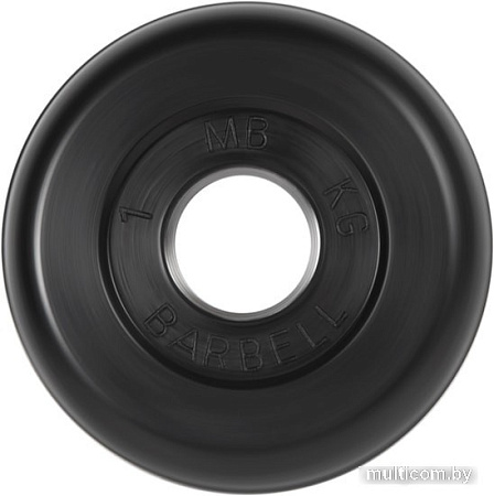 Диск MB Barbell Стандарт 26 мм (1x1 кг)