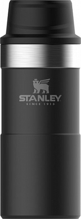 Термокружка Stanley Classic 0.35л One hand 2.0 10-06440-015 (черный)