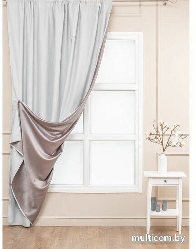 Штора Amore Mio Блэкаут Milan-20 2x2.7 м 85172 (серый)