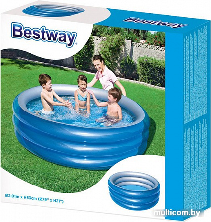 Надувной бассейн Bestway 201x53 (голубой) [51043B]