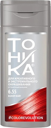 Оттеночный бальзам Тоника Color Evolution 6.55 кровавая мэри 150 мл