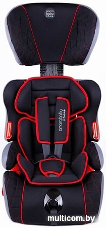 Детское автокресло Amarobaby Big trip AB212006BTChK/09 (черный/красный)