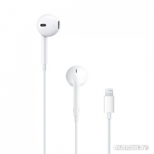 Наушники Apple EarPods с разъёмом Lightning [MMTN2ZM/A]