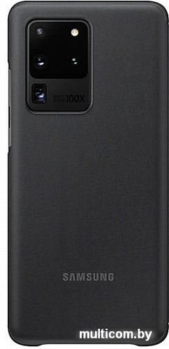 Чехол Samsung Smart Clear View Cover для Galaxy S20 Ultra (черный)