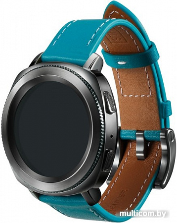 Ремешок Samsung Classic Leather для Galaxy Watch 42mm/Gear Sport (синий)