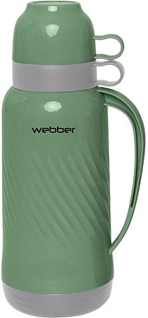 Термос Webber 24007/3S 1.8л (зеленый/серый)