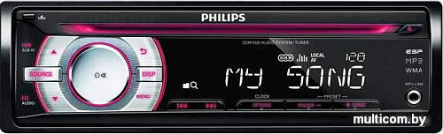CD/MP3-магнитола Philips CEM1000