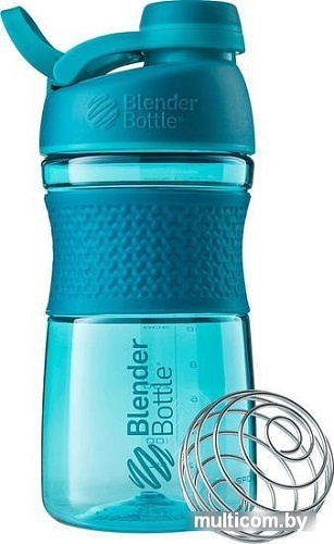 Шейкер спортивный Blender Bottle Sport Mixer Tritan Twist Cap морской голубой