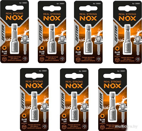 Ключ торцевой Nox 6х48 556001.21 (7 шт)