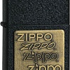 Зажигалка Zippo Classic 362 Black Crackle