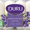 Косметика по уходу за телом Duru Мыло Pure&amp;Natural Лаванда 4x85 г