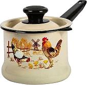 Ковш КМЗ Подворье 90204-072/4 (слоновая кость, с крышкой)