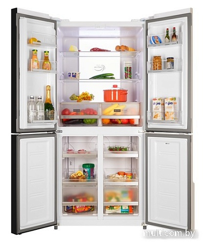 Четырёхдверный холодильник Nordfrost (Nord) RFQ 510 NFYm