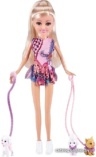 Кукла Zuru Sparkle Girlz Прогулка с питомцем 10065Z (в ассортименте)