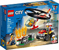 Конструктор LEGO City 60248 Пожарный спасательный вертолет