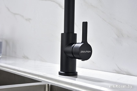 Смеситель Paulmark Halt HA214021-NI (стальной/никель)