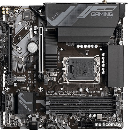Материнская плата Gigabyte B760M Gaming X AX DDR4 (rev. 1.x)