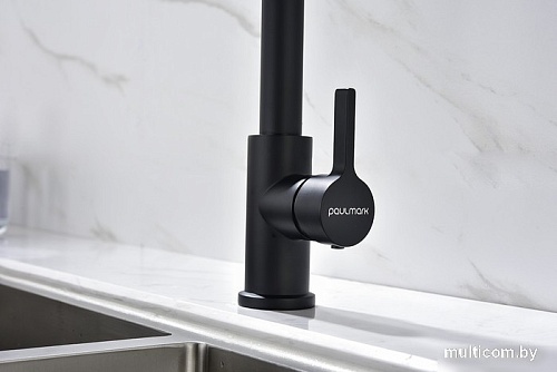 Смеситель Paulmark Halt HA214021-NI (стальной/никель)