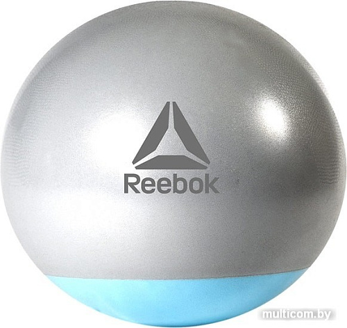 Мяч Reebok Gymball RAB-40015BL 55 см (серый/голубой)