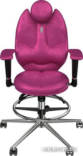 Кресло Kulik System Trio (с подставкой для ног, антара, розовый)