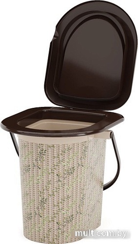 Дачный туалет Альтернатива Плетенка М2329