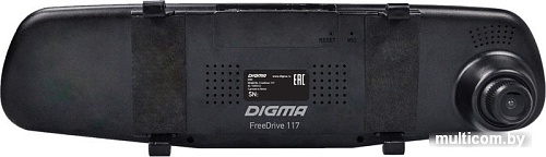 Видеорегистратор-зеркало Digma FreeDrive 117